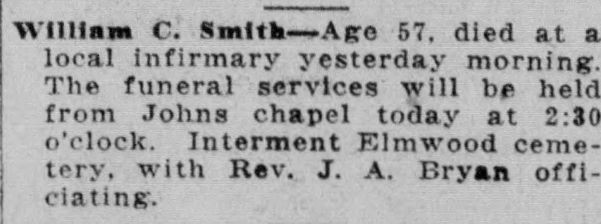 William C. Smith obituary